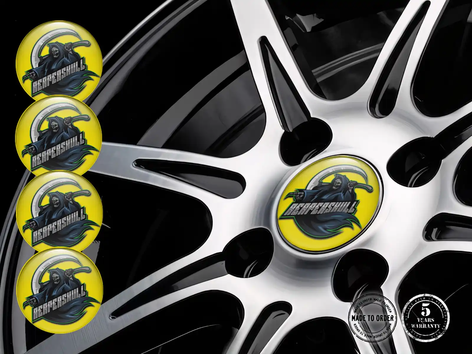 Sticker on Rims Quantum Racing Core